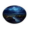 Starry Sky Mountains Night Landscape PopSockets Adhesive PopGrip