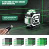 16 Lines Laser Level Self-Leveling 2 Rechargeable Battery for Home Improvement