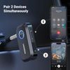 UGREEN 5.4 Aux Bluetooth Adapter for Car, [Greater Connection] Black 