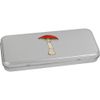 Azeeda 'Toadstool' Metal Hinged Stationery Tin/Storage Box (TT00169953)