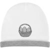 Azeeda 'Easter Eggs in Basket' Kids Slouch Hat (KH00036031) White