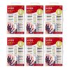 KISS 100 Acrylic Plain Nails (6 PACK, Curve Overlap Tips)