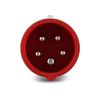 REV CEE plug, 400 V, 16 A, 5-pin, 3Ph + N + PE, IP44, red