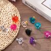 uxcell 6 Pcs Crystal Cabinet Knobs 24 mm Drawer Pulls Crystal Drawer Knobs for Cabinet, Cupboard, Wardrobe, Dresser, Clear/Gold