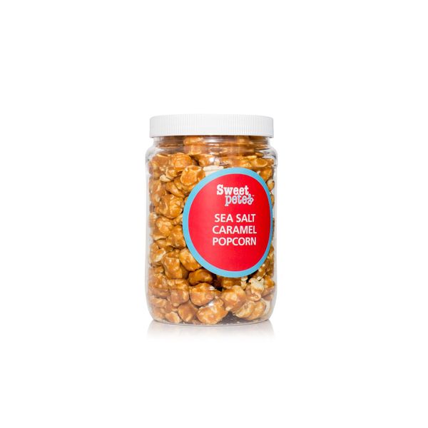 Sea Salt Caramel Popcorn- Sweet Pete's Natural/Gluten Free (Medium 8 ounces)