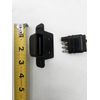 Boat RV Camper Trailer 4 Way Flat Plug Holder Wiring Flat Plug Holder Top Mount