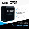 Self Inking Rubber Stamp with up to 4 Lines of Custom Text (Medium)