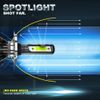 H4 9003 Ice Blue LED Headlight Bulb Conversion Kit High Low Beam 8000K 2500LM