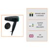 2000W Compact light on the go dryer- black