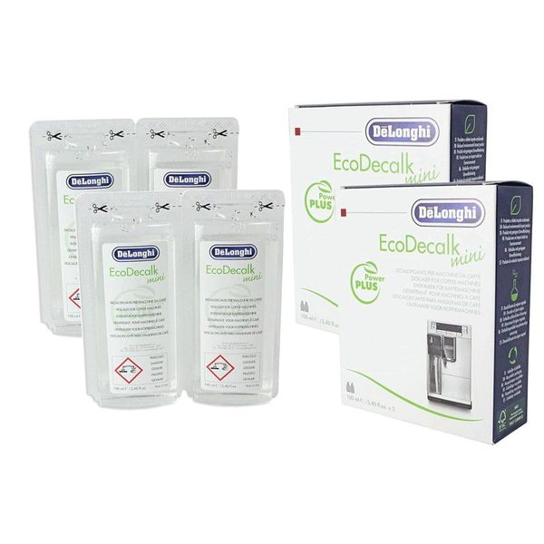 DeLonghi EcoDecalk Mini 2 (insgesamt 4 x 100 ml Beutel)