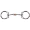 Myler Western Dee with Sweet Iron Comfort Snaffle with Copper Roller