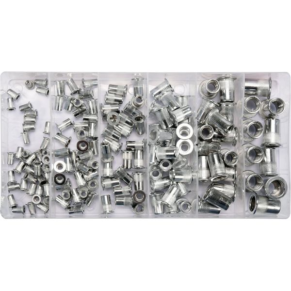 Rivet Nuts Aluminium Set M3-M10 150 Pieces
