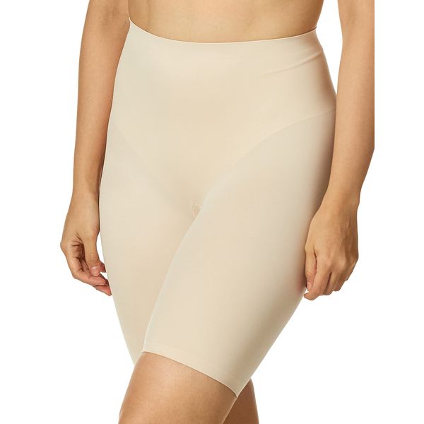 Maidenform womens Cover Your Bases Smoothing Short Dm0035 shapewear half slips, Transparent, X-Large US