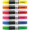Highlighter - STABILO LUMINATOR - Pack of 6 - Assorted colours