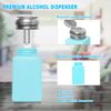 JETEHO 2 Pack 200ml Push Down Alcohol Dispenser Pump Bottle Methanol Container