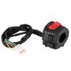 Motorcycle Handlebar Control 2Pcs 7/8" Left and Right Mount Switch With Horn and Ignition Control On/Off Button
