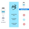 Automatic Touchless Alcohol Dispenser Spray (Mist) AC/DC Made in Taiwan HK-MSD31