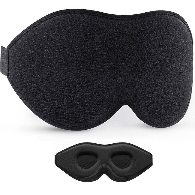 LitBear 3D Sleep Mask Contoured Eyes Socket New Gift USA Stock