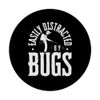 Easily Distracted By Bugs Pest Control Funny Exterminator PopSockets Adhesive PopGrip