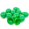 50 EMPTY GREEN PLASTIC EASTER VENDING EGGS 2.25 INCH, BEST PRICE FASTEST SHIP!!