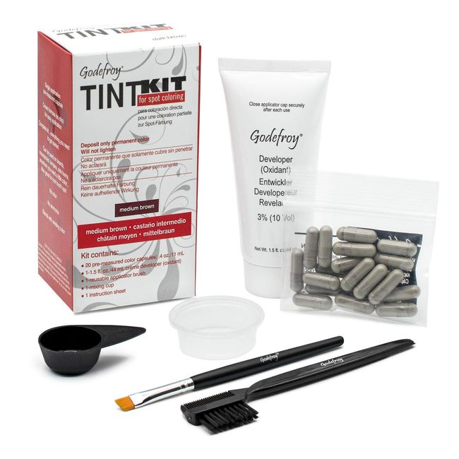 Godefroy 4 Applications Tint Kit Medium Brown