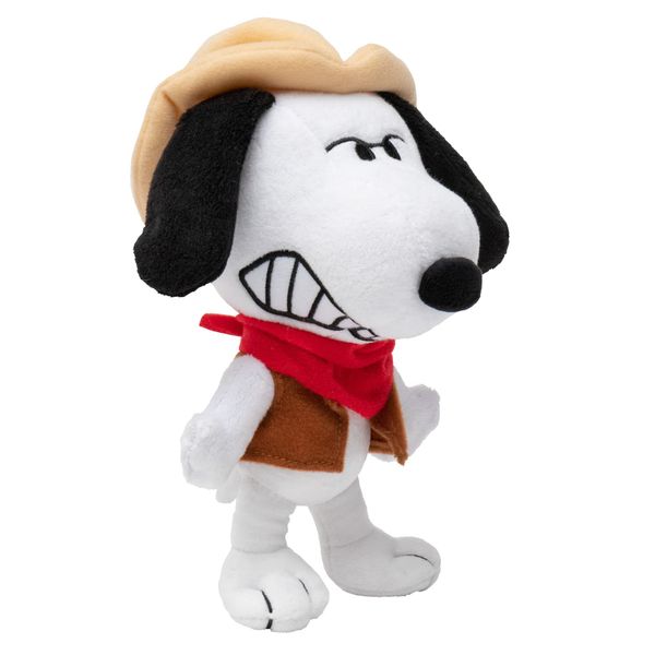 JINX Official Peanuts Collectible Plush Snoopy Cowboy, Excellent Plushie for Toddlers & Preschool