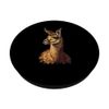 Pixel Art Lover - Vicuna Papa Mama PopSockets mit austauschbarem PopGrip