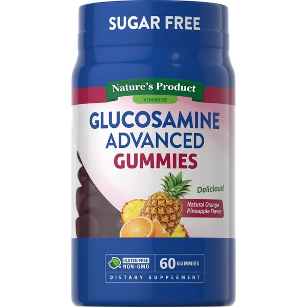 Glucosamine (Natural Orange Pineapple ), 60 Gummies