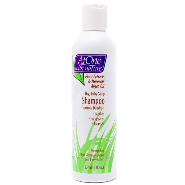 AtOne With Nature Shampoo Itchy Scalp 8 Oz.