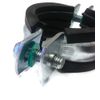 Rubber Lined Munsen Rings - Clamp, Bracket 1 1/4" (32mm-39mm) Pack Size: 10