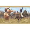 Bull Riding-WALLPAPER BORDER