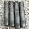 100 Pack 3M Adhesive Backed Ferrite Magnetic Disc Ceramic Magnets 1"x0.15"