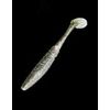 Nomura Soft Lures Rolling Shad 3.3 Inches Silver Black Gold Back