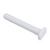 Mxfans A Set Rectangular Shaped Toilet Seat Hinge Bolts Nuts Repair Tool White