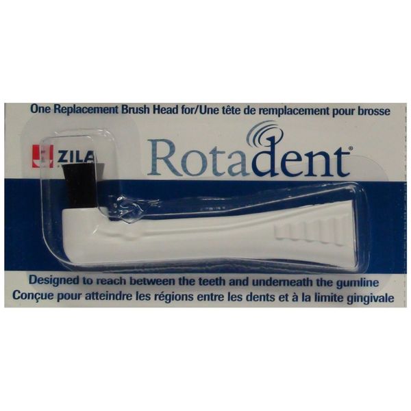 RotaDent Legacy/Classic Brush Heads Flat Hollow Tip