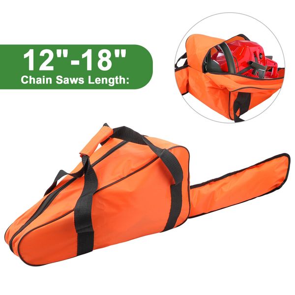 Chainsaw Bag Carrying Case, Portable Waterproof Oxford Protective Storage Tote