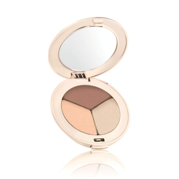 Jane Iredale PurePressed Eye Shadow Triple, Sweet Spot, 2.8 g