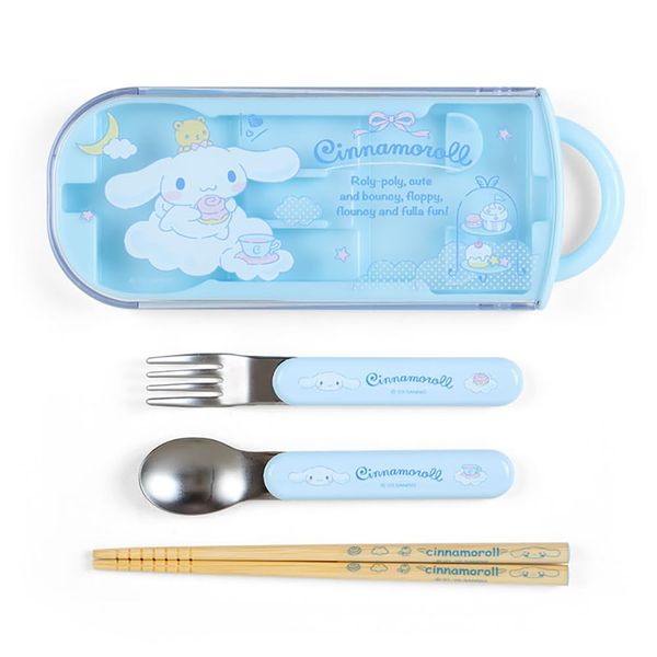 Sanrio 015831 Cinnamoroll Lunch Trio Set