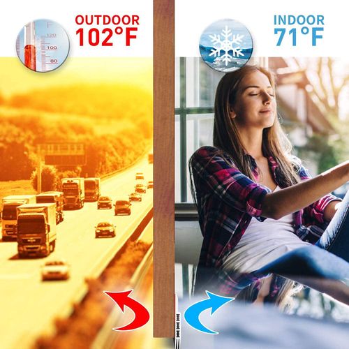 Door Draught Excluder for Huge Gap，3" W x 39" L Adhesive Door Weather Stripping Rubber Bottom Seal Strip Soundproof Under Door Draft Stopper Door Draft Blocker,Brown