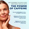 PENEBELLA NEW - 3% Caffeine Eye Cream - 5% Niacinamide (Vitamin B3) Under Eye Cream for Dark Circle, Puffiness & Wrinkles - Brighten & Repair Anti Aging Eye Treatment Balm - Moisturizer with Collagen, Peptides, Aloe Vera, Hyaluronic Acid