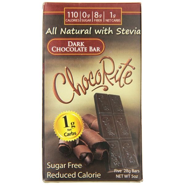 ChocoRite Dark Chocolate Bars, 5 Ounce