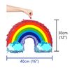 Rainbow Pinata with stick and blindfold