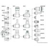 Yamato Multi Custom Connected Branch Coupling (Male Thread: L-Type Fixed Bracket) MR-L Air Branch Pipe