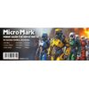 Micro-Mark Primary Colors Plus Acrylic Paint Set, Versatile Paint Set for Models, Miniatures, and Crafts