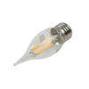 Phillips Dimmable LED 40W 300 Lumen Warm Soft White Bent Tip Candle blub 3-pack