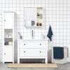 Medicine Cabinet with Mirror, Storage Shelf, for Bathroom, White