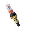 Flowmeter Regulator Sturdy Flow Meter Absorber Durable Underfloor Heating Manifold Regulator for Water Underfloor Heating Manifold