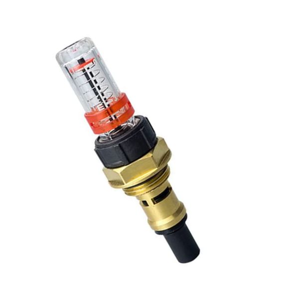 Flowmeter Regulator Sturdy Flow Meter Absorber Durable Underfloor Heating Manifold Regulator for Water Underfloor Heating Manifold