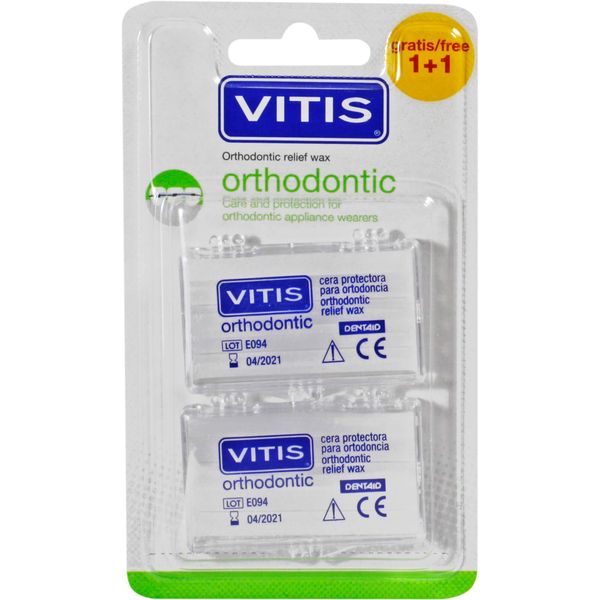VITIS CERA PARA ORTODONCIA 2x1