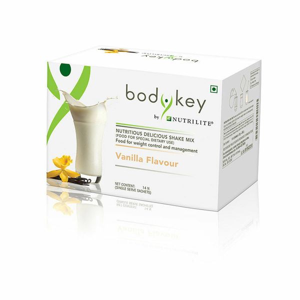 Bodykey Nutritious Delicious Shake Mix – Vanilla Flavour 14 Sachets